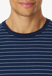 Schiesser Schlafanzug Casual Essentials Dunkelblau