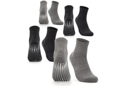OCCULTO Basicsocken Herren Stoppersocken Modell Andi Schwarz/Dunkelgrau/Grau