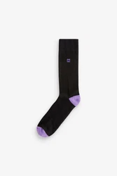 Next Socken mit gepolsterter Sohle Schwarz/Mischfarben