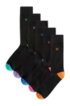 Next Socken mit gepolsterter Sohle Schwarz/Mischfarben