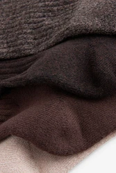 Next Schwere Socken 4er-Pack Dunkelbraun/Grau/Khaki/Beige/Braun