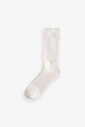 Next Schwere Socken 4er-Pack Dunkelgrün/Khaki/Grau