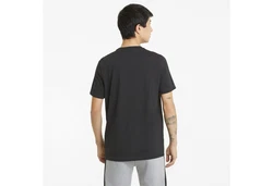 PUMA T-Shirt Active Herren Schwarz/Dunkelgrau/Grau