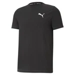 PUMA T-Shirt Active Herren Schwarz/Dunkelgrau/Grau