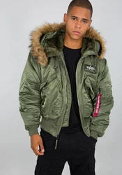 Alpha Industries Winterjacke Bomber Jacket 45/P Hooded 45