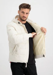 Alpha Industries Jacke Weiß/Creme/Beige/Dunkelrot/Khaki/Hellblau