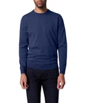 Pierre Cardin Strickpullover Rundhals Dunkelblau/Blau