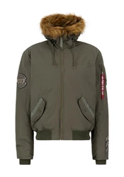 Alpha Industries Winterjacke Cold Weather Jackets Dunkelgrün/Khaki/Braun
