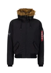 Alpha Industries Winterjacke Cold Weather Jackets Dunkelblau/Schwarz/Hellblau/Blau