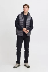 Blend Steppweste BHOuterwear Dunkelgrau/Grau/Hellgrau