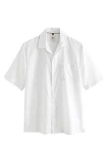 Next Kurzarmhemd Weiß/Creme Next Kurzarmhemd Weiß/Creme
