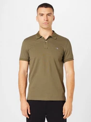Gant T-Shirt Khaki/Dunkelgrün