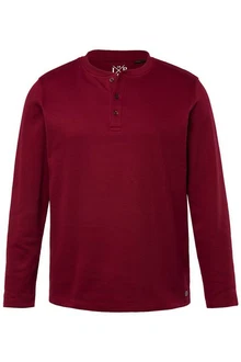 JP1880 T-Shirt Henley Langarm Piqu (JP1880) JP1880 T-Shirt Henley Langarm Piqu (JP1880)
