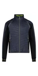 CAMPAGNOLO MAN JACKET WITH DETACHABLE SLEEVES Titangrau/Schwarz