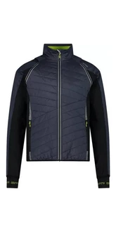 CAMPAGNOLO MAN JACKET WITH DETACHABLE SLEEVES Titangrau/Schwarz