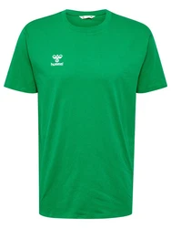 hummel T-Shirt Rundhalsausschnitt gesticktes Logo Regular fit (7924) Grün (7924)