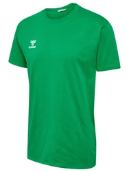 hummel T-Shirt Rundhalsausschnitt gesticktes Logo Regular fit (7924) Grün (7924)