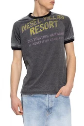 T-Shirt T-Dielan Maglietta Herren T-Shirt Rundhals Kurzarm