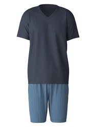 CALIDA Shorty Season Special Herren Dunkelblau/Grau/Blau
