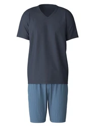 CALIDA Shorty Season Special Herren Dunkelblau/Grau/Blau