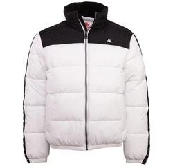 Kappa Winterjacke Weiß/Rot/Creme/Schwarz