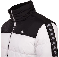 Kappa Winterjacke Weiß/Rot/Creme/Schwarz
