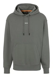 BOSS ORANGE Kapuzensweatshirt WeSmallhood dunkelgrn