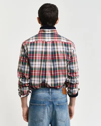 Gant Karohemd REG POPLIN TARTAN CHECK SHIRT Regular Fit rot
