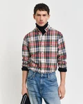 Gant Karohemd REG POPLIN TARTAN CHECK SHIRT Regular Fit rot