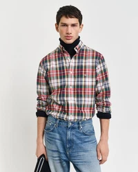 Gant Karohemd REG POPLIN TARTAN CHECK SHIRT Regular Fit rot