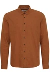 BLEND Hemd Burley Orange/Braun BLEND Hemd Burley Orange/Braun
