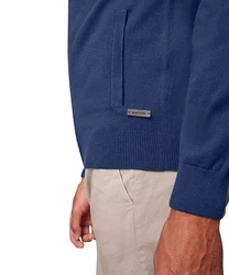 Pierre Cardin Strickjacke StrKrgRV Dunkelblau/Blau/Hellblau