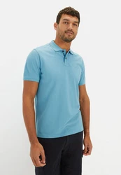 camel active Poloshirt Blau/Hellblau
