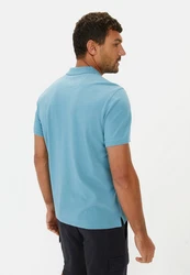 camel active Poloshirt Blau/Hellblau