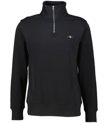 Gant Sweatshirt REGULAR SHIELD HALF ZIP SWEAT schwarz