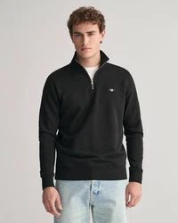 Gant Sweatshirt REGULAR SHIELD HALF ZIP SWEAT schwarz