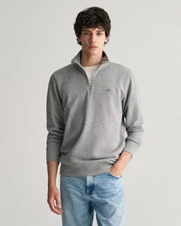 Gant Sweatshirt REGULAR SHIELD HALF ZIP SWEAT Grau