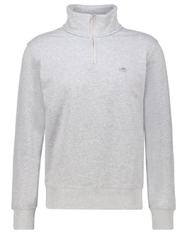 Gant Sweatshirt REGULAR SHIELD HALF ZIP SWEAT Grau Gant Sweatshirt REGULAR SHIELD HALF ZIP SWEAT Grau