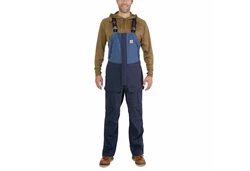 Carhartt Latzhose Relaxed Fit Dunkelblau/Blau