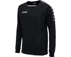 hummel Trainingspullover hmlAUTHENTIC TRAINING SWEAT schwarz/weiß