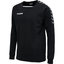 Trainingspullover hmlAUTHENTIC TRAINING SWEAT BLACK/WHITE