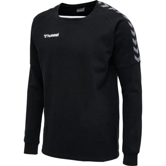 hummel Trainingspullover hmlAUTHENTIC TRAINING SWEAT schwarz/weiß