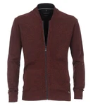 CASAMODA Strickjacke Braun/Dunkelrot/Bordeaux/Dunkelbraun/Rot