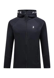 Peak Performance Fleecejacke Rider Zip Hood Lila/Dunkelblau/Rot/Grau