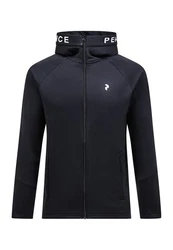 Peak Performance Fleecejacke Rider Zip Hood Lila/Dunkelblau/Rot/Grau