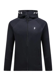 Peak Performance Fleecejacke Rider Zip Hood Lila/Dunkelblau/Rot/Grau