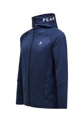 Peak Performance Fleecejacke Rider Zip Hood Dunkelblau/Blau