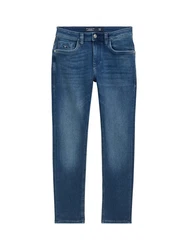 TOM TAILOR Slim-fit Jeans TTJOSH Regular Blau/Hellblau