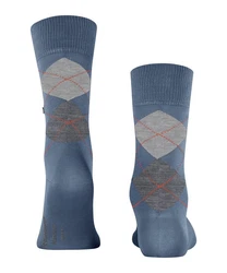 Burlington Businesssocken Blau/Grau/Dunkelblau/Hellblau