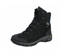 Herren Schnrboots warm schwarz Schnrstiefel